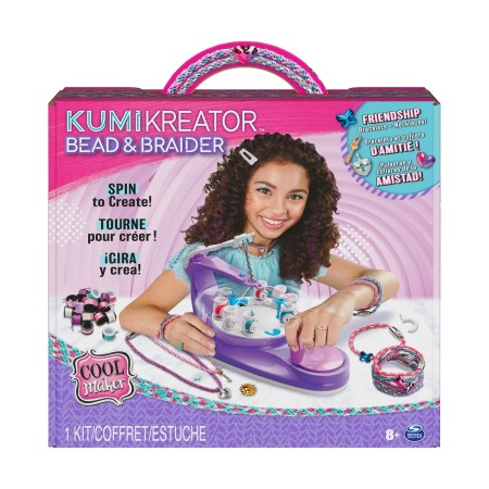 Travaux Manuel Spin Master Cool Maker, KumiKreator Bead & Braider