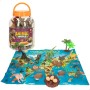 Ensemble de Figurines Colorbaby 19 Pièces Dinosaures Plastique 17 x 9 x 6 cm (6 Unités)