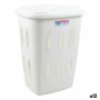 Cesto para la Ropa Sucia Tontarelli Laundry Con Tapa 45 L Blanco 41 x 33,2 x 54,5 cm (12 Unidades)