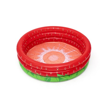 Pataugeoire gonflable pour enfants Bestway Fraise 168 x 38 cm
