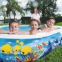 Pataugeoire gonflable pour enfants Bestway 262 x 157 x 46 cm Bleu
