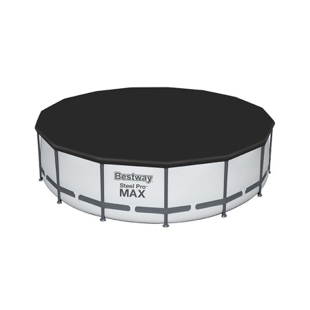 Bâches de piscine Bestway Ø 457 cm Noir
