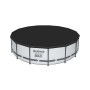 Bâches de piscine Bestway Ø 457 cm Noir