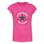 T shirt à manches courtes Enfant Converse Rose