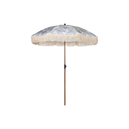 Sombrilla Home ESPRIT Blanco Verde Acero 180 x 180 x 1 cm