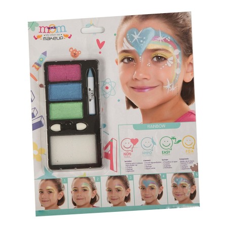 Kit de maquillage pour enfant My Other Me Arc-en-ciel (24 x 20 cm)