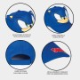 Gorra Infantil con Orejas Sonic Azul