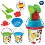 Set de jouets de plage Juinsa Pirate 20 x 41 cm