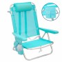 Chaise de Plage Juinsa Celeste Multiposition 61 x 47 x 80 cm