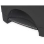 Papelera con Pedal Antracita Plástico 10 L (8 Unidades)