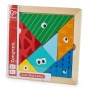 Puzzle enfant en bois Hape Tangram Multicouleur 8 Pièces MDF