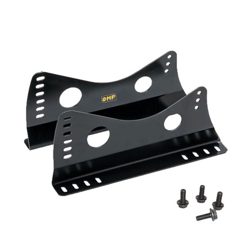 Support OMP HC731E Acier 2 Pièces 38 cm Noir latérale Housse de siège