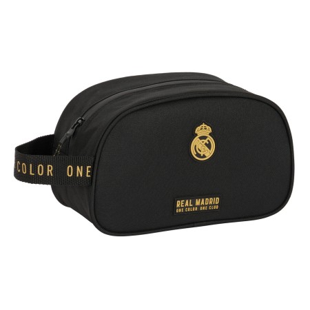 Trousse de Toilette Real Madrid C.F. Noir Sportif 26 x 15 x 12 cm