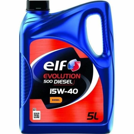 Aceite de Motor para Coche Elf EVOLUTION 500 Diesel 15W40 5 L