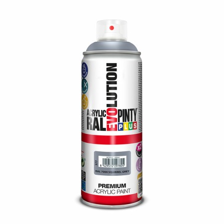 Pintura en spray Pintyplus Evolution RAL 7000 Gris squirrel 400 ml