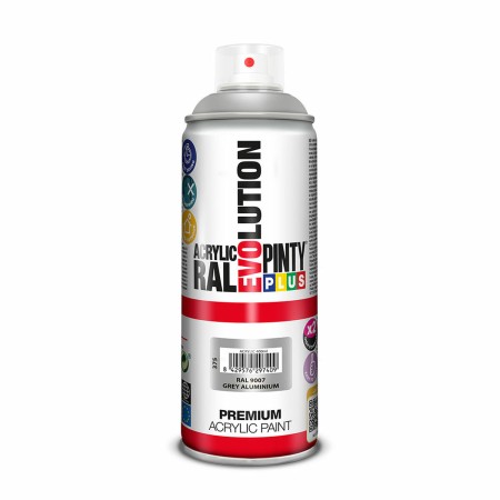 Peinture en spray Pintyplus Evolution RAL 9007 Grey aluminium 400 ml