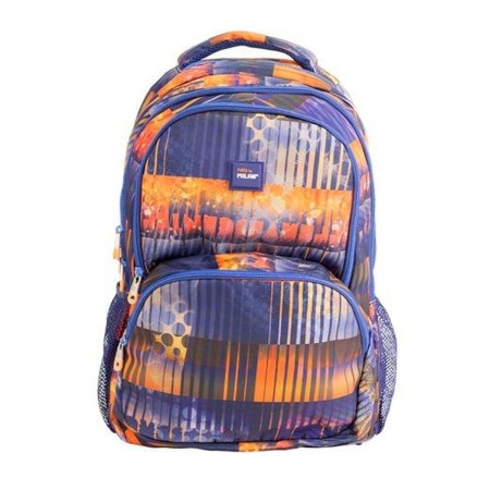 Mochila Escolar Milan Azul marino 46,5 x 30 x 17 cm