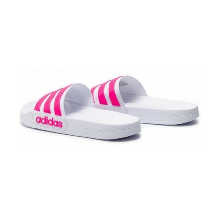 Tongs pour Femmes Adidas Adilette Shower Blanc Rose