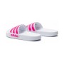 Tongs pour Femmes Adidas Adilette Shower Blanc Rose