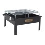 Barbecue Portable Algon Fer Noir