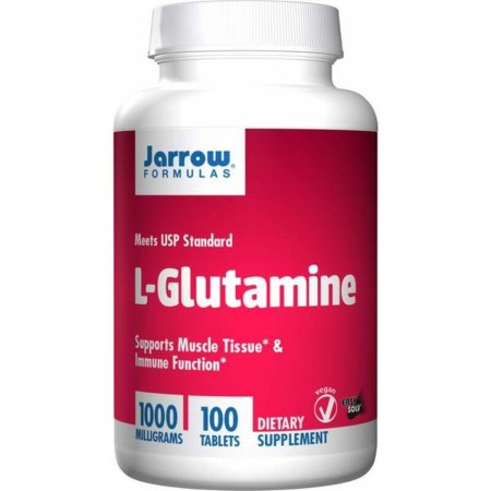 Suplementos y vitaminas Jarrow L-Glutamine (100 uds) (Reacondicionado A+)