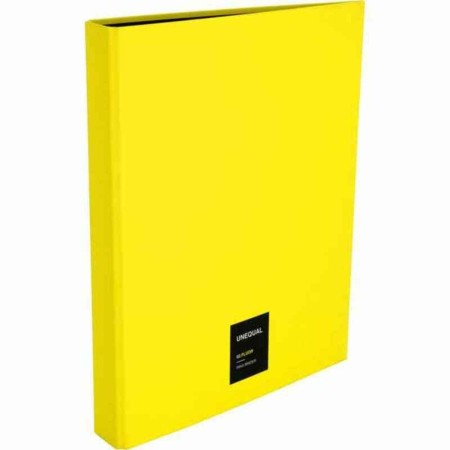 Reliure à anneaux Unequal Jaune A4 (Reconditionné C)