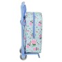 Mochila Escolar con Ruedas Urban Farmer Peppa Pig Multicolor Azul claro