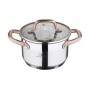 Olla con Tapa Infinity Chefs 1,8 L Acero Inoxidable