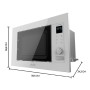 Micro-ondes Cecotec 	GRANDHEAT 2090 Blanc 1200 W 20 L