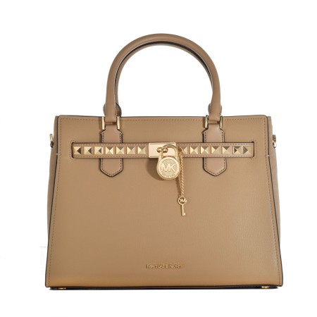 Bolso Mujer Michael Kors Hamilton Marrón 34 x 26 x 15 cm