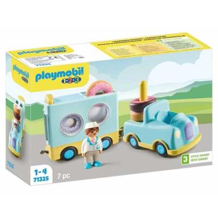 Playset Playmobil Camion Donut 7 Pièces