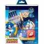 Set de Papelería Sonic 29,5 x 22 x 3 cm 12 Piezas