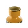 Vase Home ESPRIT Jaune Noir Doré Porcelaine 14 x 14 x 39,5 cm