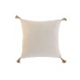 Coussin Home ESPRIT Beige Naturel Tropical Boho 45 x 5 x 45 cm