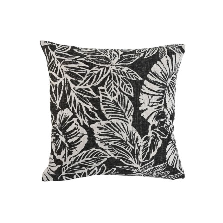 Coussin Home ESPRIT Blanc Noir Imprimé 45 x 15 x 45 cm