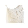 Coussin Home ESPRIT Blanc Pompons Boho 45 x 15 x 45 cm