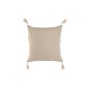 Cojín Home ESPRIT Beige 45 x 15 x 45 cm