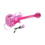 Guitare pour Enfant Hello Kitty Microphone Rose Électronique