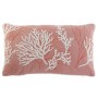 Coussin Home ESPRIT Blanc Corail méditerranéen 60 x 10 x 35 cm