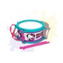 Tambour Hello Kitty Bleu Rose 16 cm