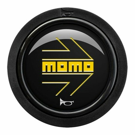 Bouton d'avertisseur sonore pour le volant Momo MOMHOARW10BLKYEF Noir 10 Unités