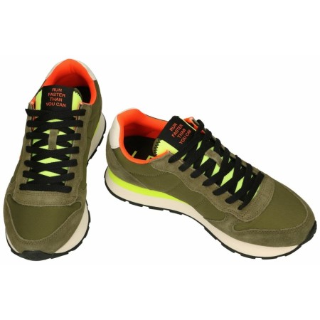 Chaussures de Sport pour Homme SUN68 TOM FLUO Z34102 19 Vert