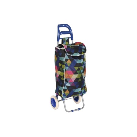 Carro de Compra Home ESPRIT Azul 37 L 34 x 28 x 96 cm