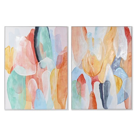 Cuadro Home ESPRIT Abstracto Moderno 90 x 3,5 x 120 cm (2 Unidades)