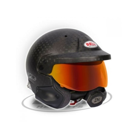 Pantalla de casco Bell M10 Rojo Espejo