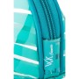 Trousse de toilette Walkiria 20 x 9 x 13 cm Turquoise Rayures