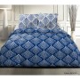 Housse de Couette HOME LINGE PASSION Bleu 220 x 240 cm