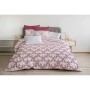 Housse de Couette HOME LINGE PASSION Blanc Bordeaux 220 x 240 cm