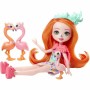 Muñeca Enchantimals FAMILLE DE FLAMANTS ROSES