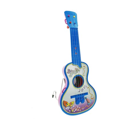 Guitare pour Enfant Reig Party Bleu Blanc 4 Cordes